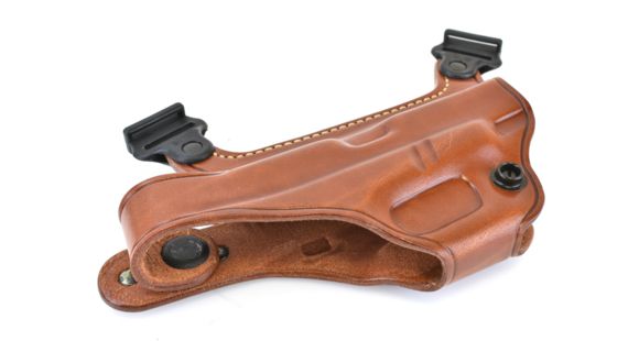 Image of DEMO, Galco Miami Classic Shoulder Handgun System Leather Holster, Right Hand, Tan, MC224