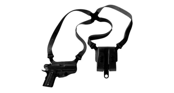 Image of Galco Miami Classic Shoulder System, Smith &amp; Wesson M&amp;P SHIELD .45, Right Hand, Black, MC826B