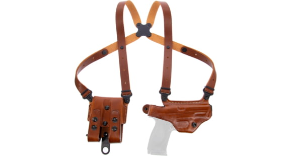 Image of Galco Miami Classic Shoulder System, SIG-Sauer M17, SIG-Sauer M17 w/ROMEO 1, SIG-Sauer M17 w/wo red dot, Right, Tan, MC874R