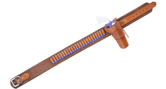 Image of Galco Model 1880s Cartridge Belt 44/45, Ambidextrous, Tan, Size 32in W-DR45-32