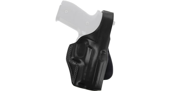 Image of Galco PLE Unlined Paddle Leather Holster, SIG Sauer P229/SIG Sauer P225/SIG Sauer P228/SIG Sauer P220R Carry, Left Hand, Leather, Black, PLE251B
