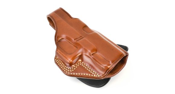Image of USED Galco Professional Law Enforcement Paddle Leather Holster, Glock 19/Glock 23/Glock 32, Right Hand, Plain, Tan, PLE226, EDEMO2, Used, Condition Fair