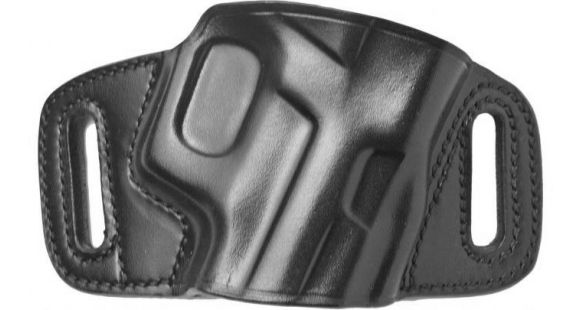 Image of Galco Quick Slide Concealment Leather Holster, Right Hand, Black, QS248B