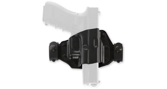 Image of Galco Quick Slide Concealment Leather Holster, Glock 20/Glock 29/Glock 30/Glock 21, Right Hand, Plain, Black, QS228B