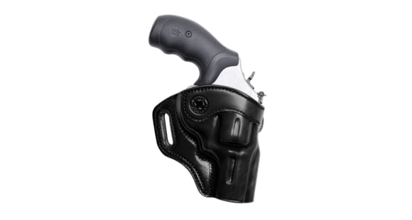 Image of Galco Revenger Belt Holster, Colt Python 3in, Ruger Gp100 3in, Smith &amp; Wesson L Frame .44 Special 3in, Smith &amp; Wesson L Frame M396 3 1/8in, Smith &amp; Wesson L Frame M686 3in, Right Hand, Black, REV192B