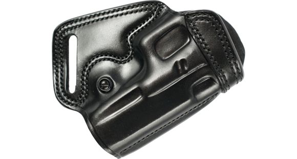 Image of Galco Small Of Back Concealment Holster, Glock 31/Glock 17/Glock 22, Right Hand, Plain, Black, SOB224B