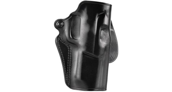 Image of Galco Speed Paddle Leather Holster, FN Five-seveN USG/FN Five-seveN Mark 2, Right Hand, Plain, Black, SPD458B