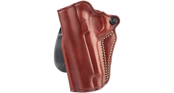 Image of Galco Speed Paddle Leather Holster, SIG Sauer 1911/Kimber 1911 4in/Colt 1911 4.25in/Springfield Armory 1911 4in/Smith &amp; Wesson SW1911 Sub-Compact 4.25in, Left Hand, Plain, Tan, SPD267