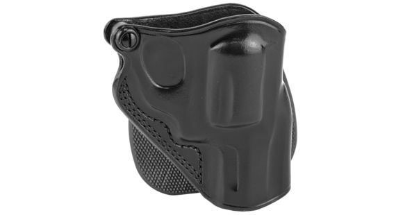 Image of Galco Speed Paddle Leather Holster, Right Hand, Black, SPD158B