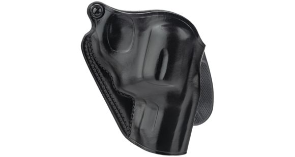 Image of Galco Speed Paddle Leather Holster, Right Hand, Black, SPD112B