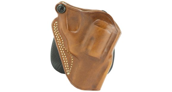 Image of Galco Speed Paddle Leather Holster, Colt Detective Special/Colt Cobra/Colt Agent/Kimber K6S/Ruger SP101 2.25in/Taurus Model 94 2in/Taurus Model 605 2in, Right Hand, Plain, Tan, SPD118