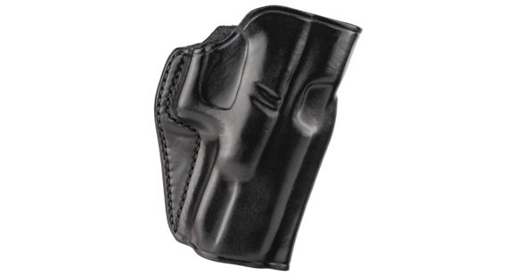 Image of Galco Belt Leather Holster, Glock 19/Glock 23/Glock 32/CZ P-10 C, Right Hand, Plain, Black, SG226B