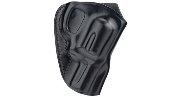 Image of Galco Belt Leather Holster, Right Hand, Black, SG158B