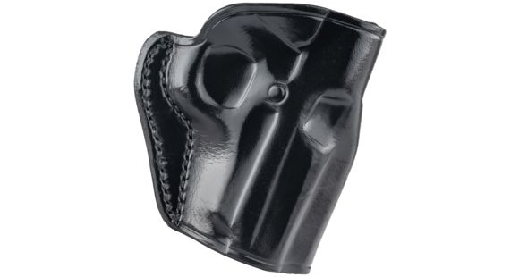 Image of Galco Belt Leather Holster, SIG Sauer P238/Colt Mustang/Kimber Micro 380, Right Hand, Plain, Black, SG608B
