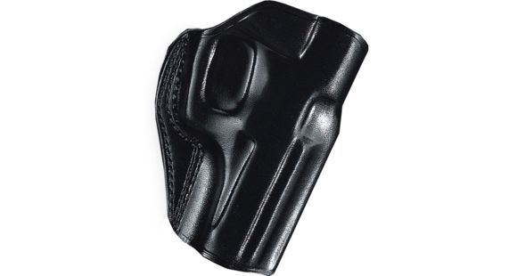 Image of Galco Belt Leather Holster, Kel-Tec P-3AT/Kel-Tec P-32/Ruger LCP, Left Hand, Plain, Black, SG437B