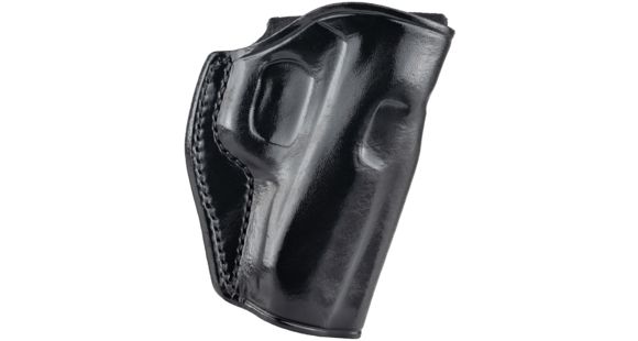 Image of Galco Belt Leather Holster, Walther PPK/S/Walther PPK/E, Right Hand, Plain, Black, SG204B