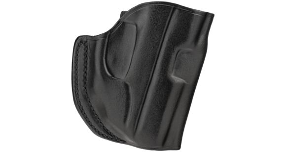 Image of Galco Belt Leather Holster, Ruger LC9 w/ Crimson Trace CTC Laserguard, Right Hand, Plain, Black, SG656B