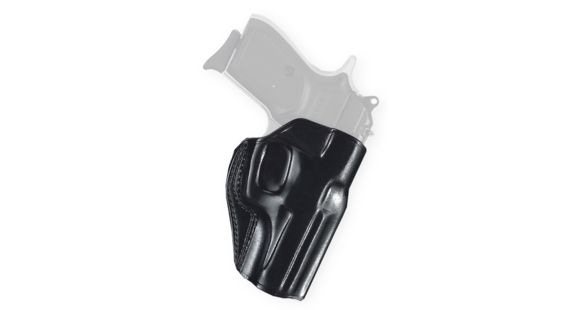 Image of Galco Galco Stinger Leather Belt Holster, Glock 48, Right Hand, Black, SG834B