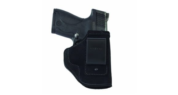 Image of Galco Stow-N-Go Inside The Pant Leather Holster, Viridian w/ECR,Ruger LCP,Right Hand, Black STO668B