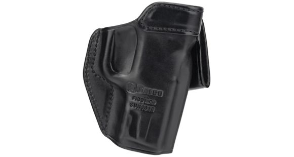 Image of Galco Summer Comfort Inside Pant Leather Holster, FN FNP-9/FN FNP-40/FN FNX-40/FN FNX-9, Left Hand, Plain, Black, SUM481B