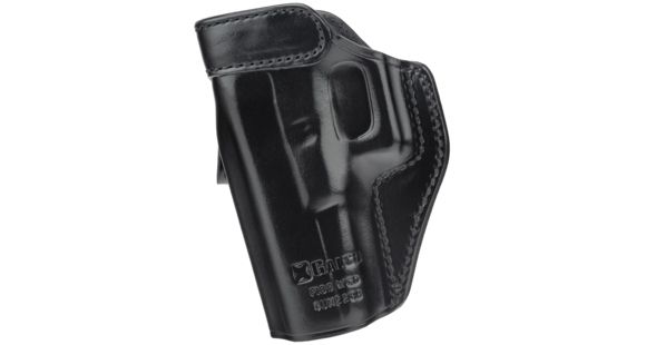Image of Galco Summer Comfort Inside Pant Leather Holster, Glock 20/Glock 37/Glock 21/Glock 21SF, Right Hand, Plain, Black, SUM228B