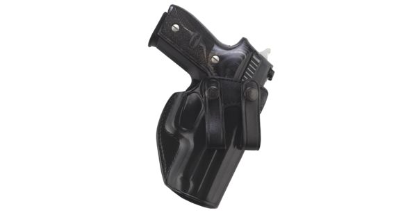 Image of Galco Summer Comfort Inside Pant Leather Holster, Right Hand, Black, SUM292B