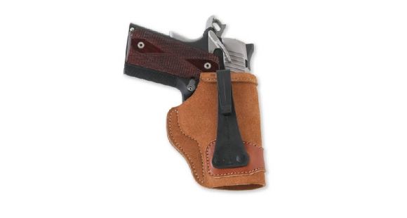 Image of Galco Tuck-N-Go 2.0 Strongside/Crossdraw IWB Holster, Springfield Armory XD-S/Glock 43, Right Hand, Premium Center Cut Steerhide, Black, TUC662