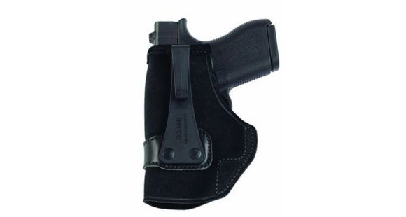 Image of Galco Tuck-N-Go 2.0 Strongside/Crossdraw IWB Holster, Glock 42/Kahr Arms PM9, Left Hand, Premium Center Cut Steerhide, Black, TUC461B