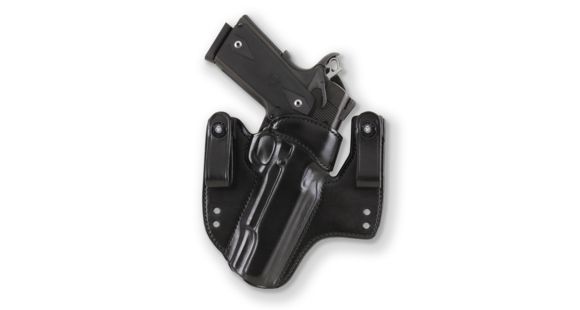 Image of Galco V-Hawk IWB Leather Holster 5in 1911 Black Right HWK212B