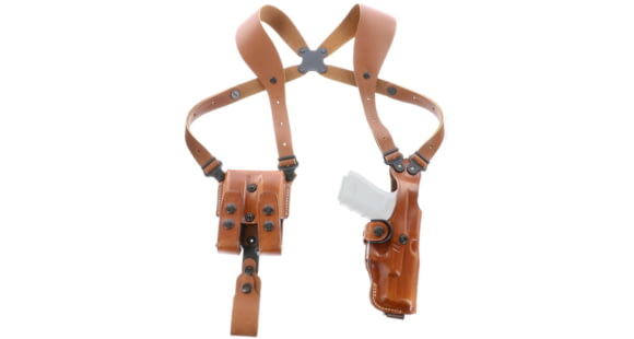 Image of Galco VHS 4.0 Leather Shoulder Holster System, Tan, VHS4-226R