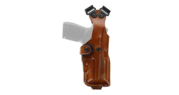 Image of Galco Holster for VHS 4.0 Leather Shoulder Holster System, Smith &amp; Wesson N-Frame Model 27/28, .357, 4in, Ambidextrous, Tan, V4-126