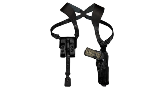 Image of Galco Vhs 4.0 Vertical Holster System, Glock 17 Gen 3-5, Black, VHS4-872RB