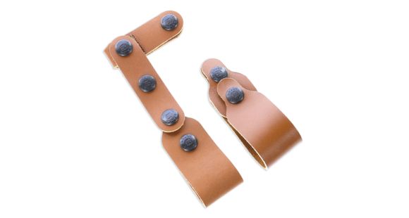 Image of Galco VHS Tie Down Set Leather Holster, Ambidextrous, Tan, VHSTD
