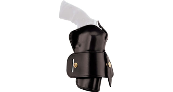 Image of Galco Wheelgunner Strongside/Crossdraw Belt Holster, Colt King Cobra/Python/Trooper, Ruger GP100 4/Service Six4,SW 10 4/19 4/66 4/ 586 4/ 686 ,Taurus 425 Tracker/627 Tracker, Ambi, Black, WG104B