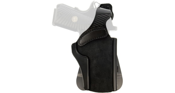 Image of Galco Wraith 2 Belt/Paddle Holster, Colt 3in 1911, Black, Right, W2-424RB