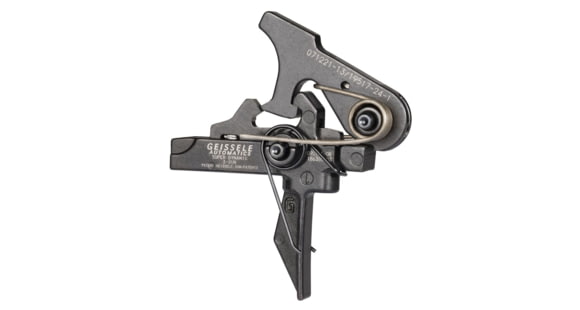 Image of Geissele Super Dynamic 3-Gun Trigger, Tactical Flat, 4 lb, Black, 05-166