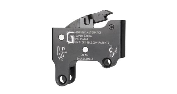 Image of Geissele Automatics Super Sabra Trigger Pack, 7.5 lbs, Black for IWI Tavor SAR &amp; X95 Rifles, 05-267