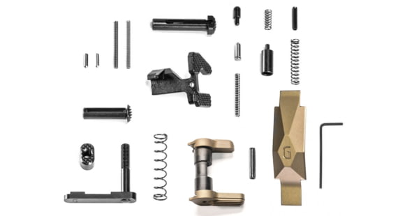 Image of Geissele Ultra Duty Lower Parts Kit, Desert Dirt Color, 05-435S