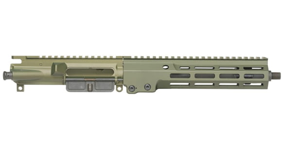 Image of Geissele Super Duty Stripped Upper Receiver, 5.56mm, 10.3in Barrel, Carbine Length, 1-7 Twist, Green, 10.3in, 08-244ODG