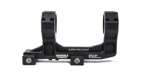 Image of Geissele Super Precision Scope Mount, AR-15, 30mm, 2.04in Height, Black, 05-549B