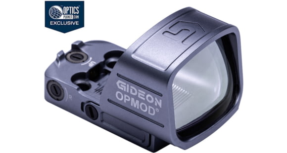 Image of Gideon Optics OPMOD Judge XL Reflex Red Dot Sight, 1x22.5-28mm, 6 MOA Dot, Grey, JDXL-G-OP