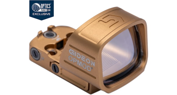 Image of Gideon Optics OPMOD Judge XL Reflex Red Dot Sight, 1x22.5-28mm, 6 MOA Dot, Flat Dark Earth, JDXL-OP