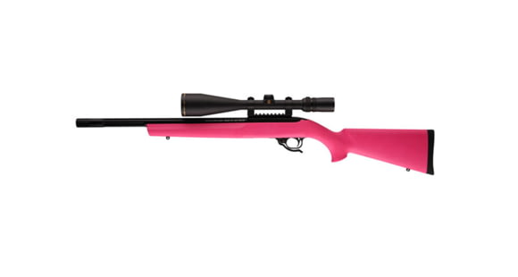Image of Demo, Hogue OverMolded Stock w/Standard Barrel Channel, Pink - Ruger 10/22 Ruger - 22700