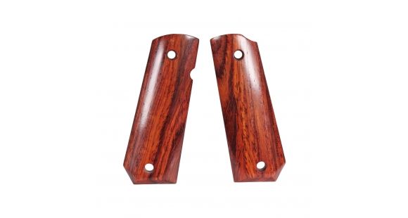 Image of Hogue 1911 Govt. Ambidextrous Safety Cut Grip, Model Bobtail, Smooth, Coco Bolo, 45850