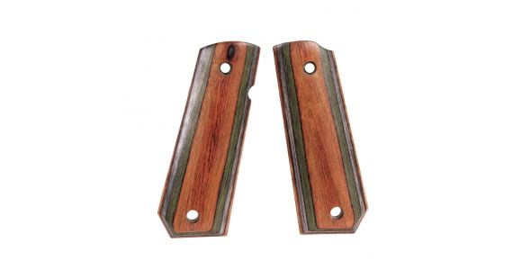 Image of Hogue 1911 Govt. Ambidextrous Safety Cut Grip, Model Bobtail, Smooth, Lamo Camo, 45450