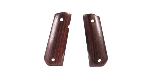 Image of Hogue 1911 Govt. Ambidextrous Safety Cut Grip, Model Round Heel, Smooth, Rosewood, 45940