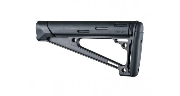 Image of Hogue AR-15/M-16 OverMolded Fixed Buttstock - Fits A2 Buffer Tube, Black, 15041