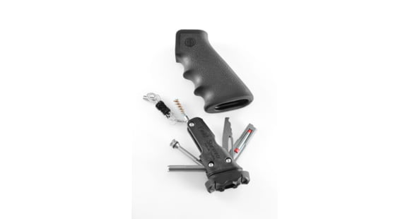 Image of Hogue AR-15/M-16 Rubber Grip, Black w/ Samson Field Survival Kit 15012
