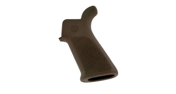 Image of Hogue AR-15/M-16 Rubber Grip Beavertail with No Finger Grooves Desert Tan 15033
