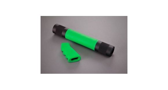 Image of Hogue AR-15/M-16 Kit, OverMolded Grip &amp; Free Float Forend - Zombie Green 15009